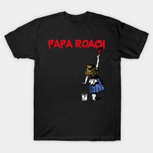 papa roach and red girl T-Shirt